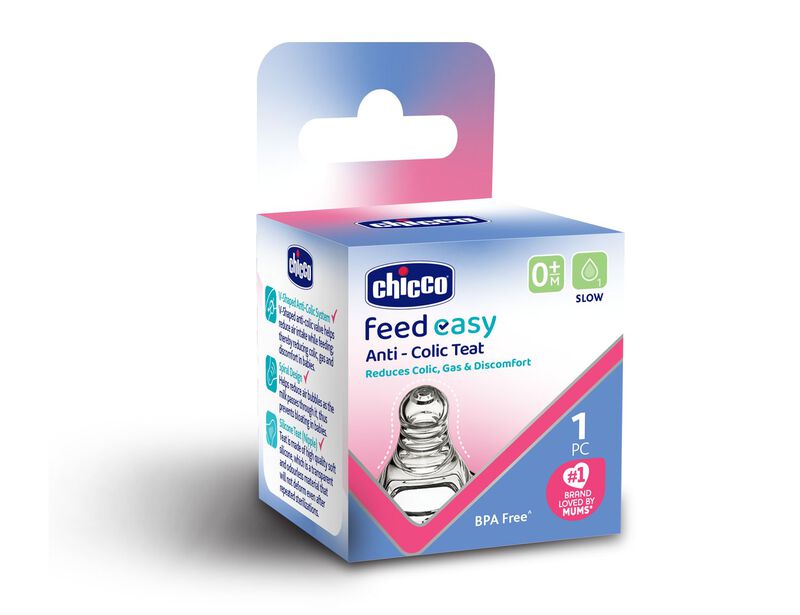 Feed Easy Teat (0m+, Slow) (2 Pcs) image number 0
